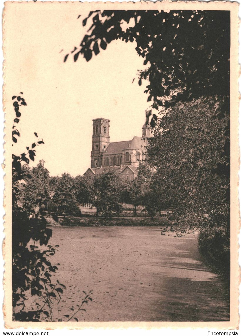 CPA Carte Postale Belgique Grimbergen Abbaye  Vue Dans Le Jardin L'étang  VM61739 - Grimbergen