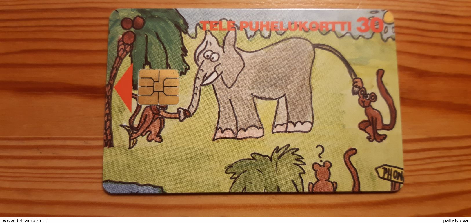 Phonecard Finland - Elephant - Finnland