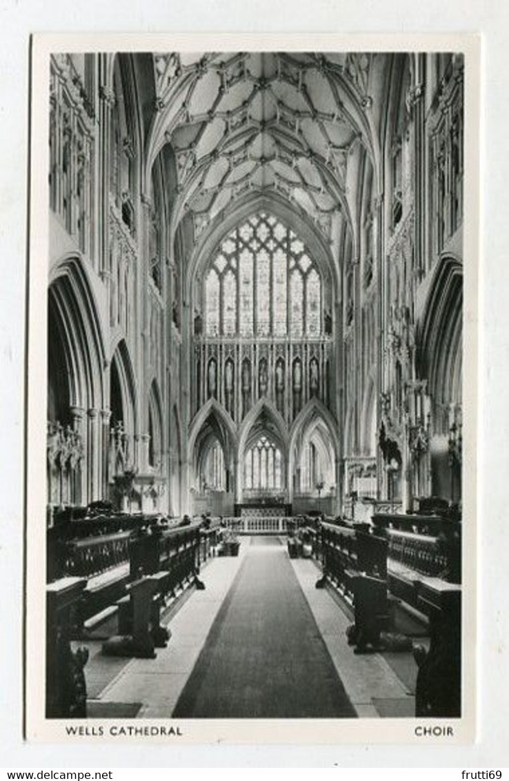 AK 105481 ENGLAND - Wells - Cathedral - Choir - Wells