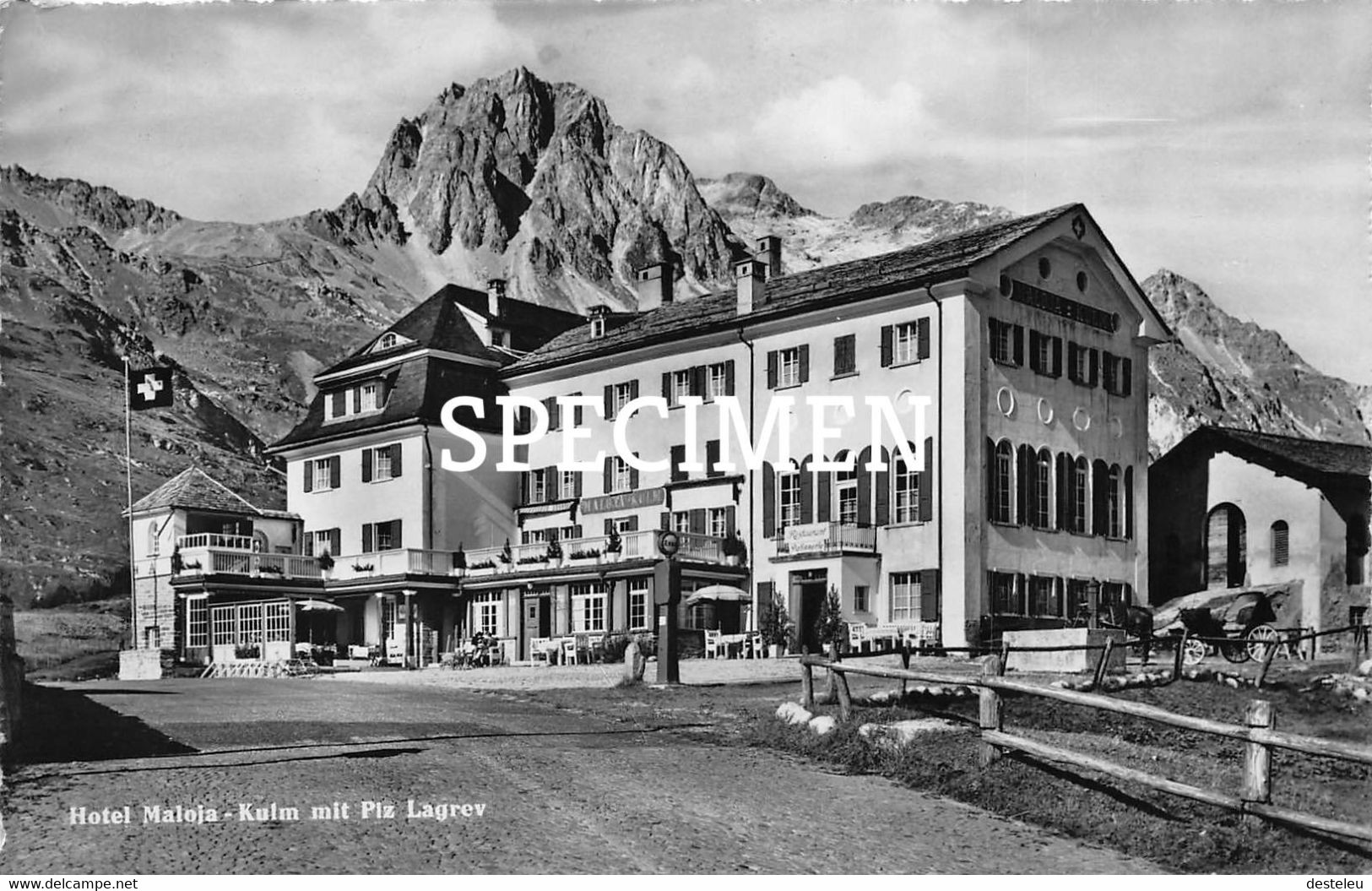 Hotel Maloja  - Kulm Mit Plz Lagrev - Stampa - Stampa