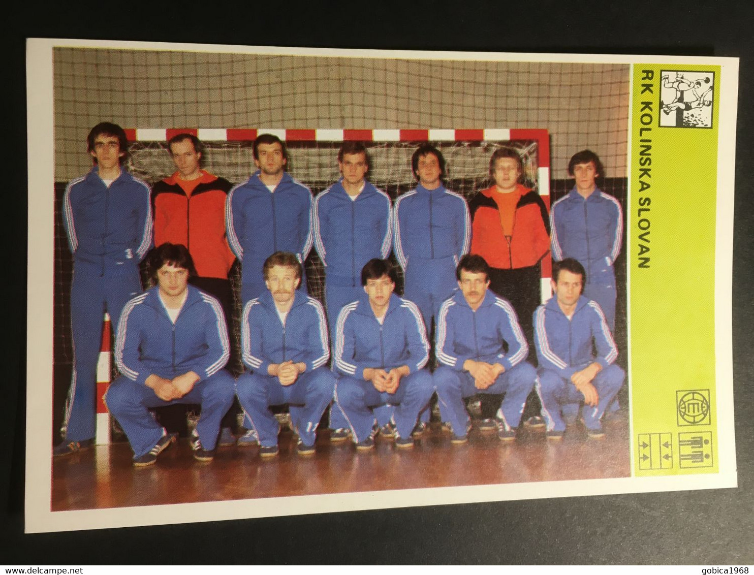 SVIJET SPORTA Card ► WORLD OF SPORTS ► 1981. ► RK KOLINSKA SLOVAN ► No. 188 ► Handball ◄ - Handbal