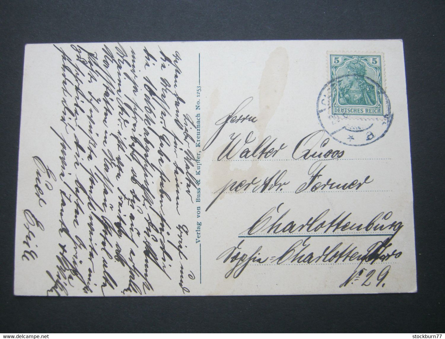 KASTELLAUN , Seltene Ansichtskarte Verschickt Um 1910 Mit Marke + Stempel - Kastellaun