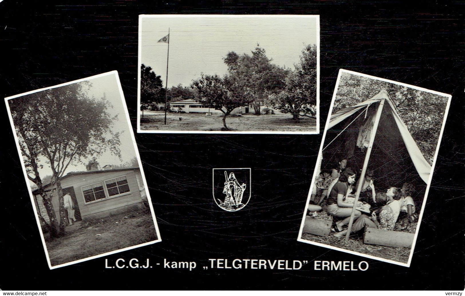 CPSM ERMELO : L.C.G.J. Kamp " Telgterveld " - Photo Véritable - Ermelo