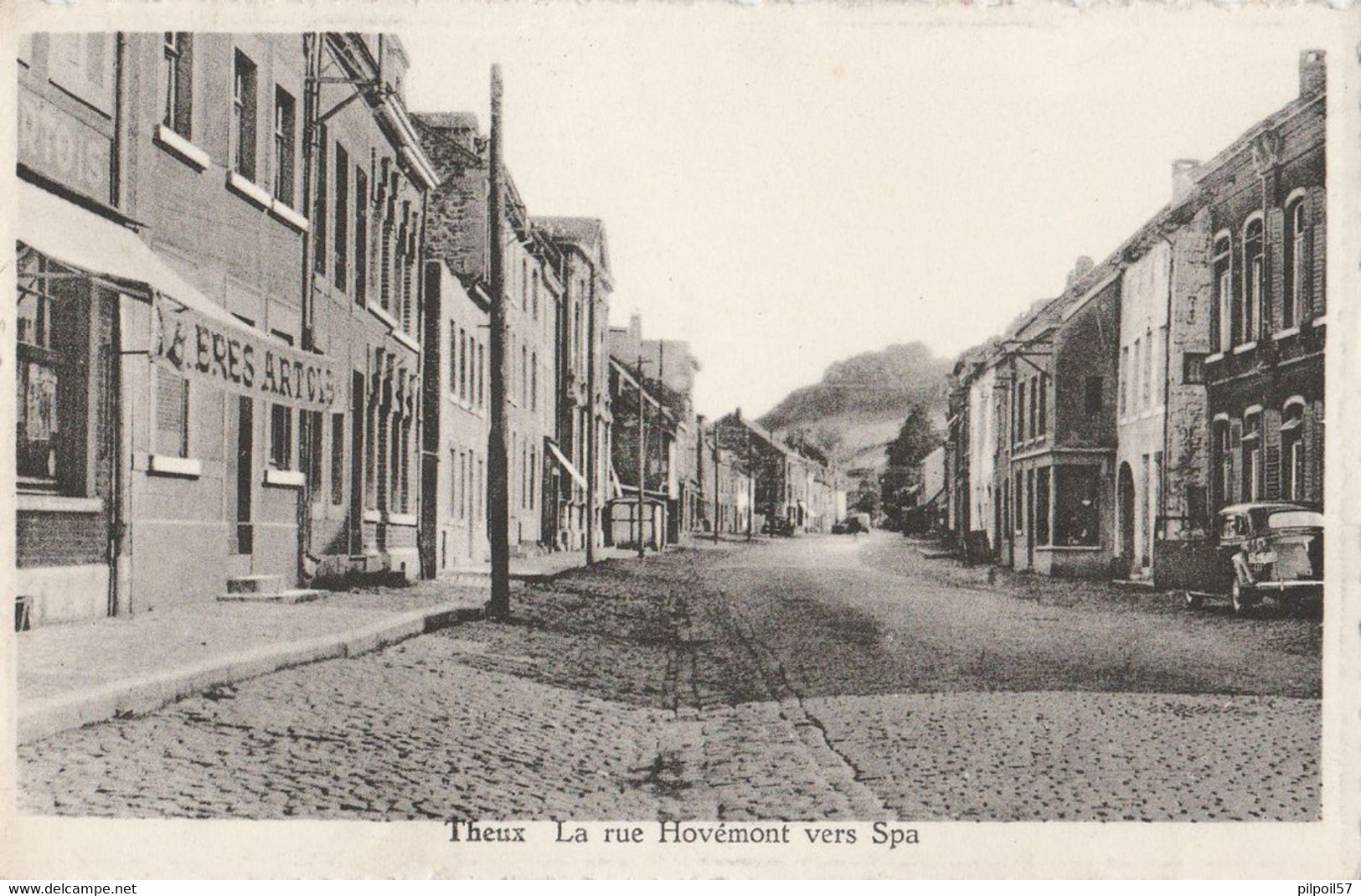 BELGIQUE - THEUX - La Rue Hovémont Vers Spa - Theux