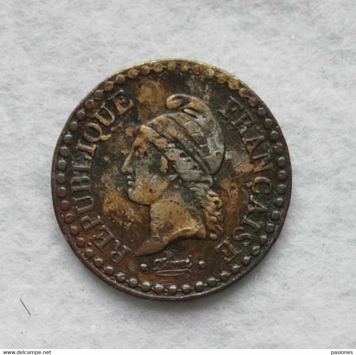 Repubblica Di Francia 1 Cent. 1848A (bella Patina) - 1 Centime