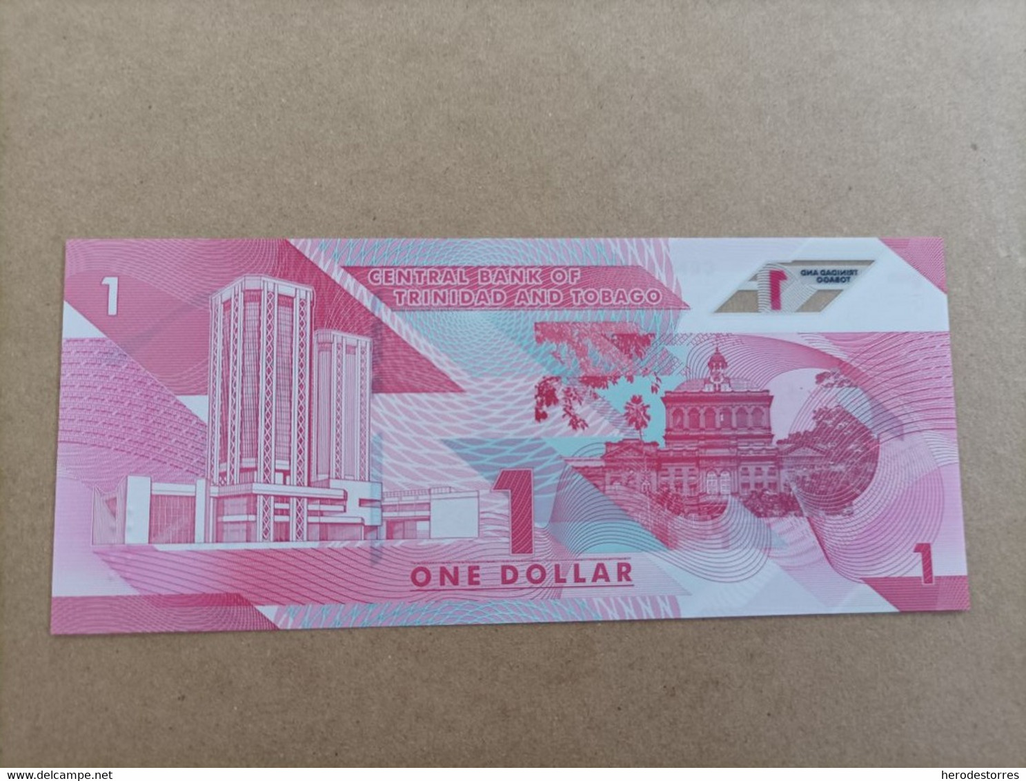 Billete De Trinidad Y Tobago De 1 Dólar, Año 2020, UNC - Trinidad & Tobago