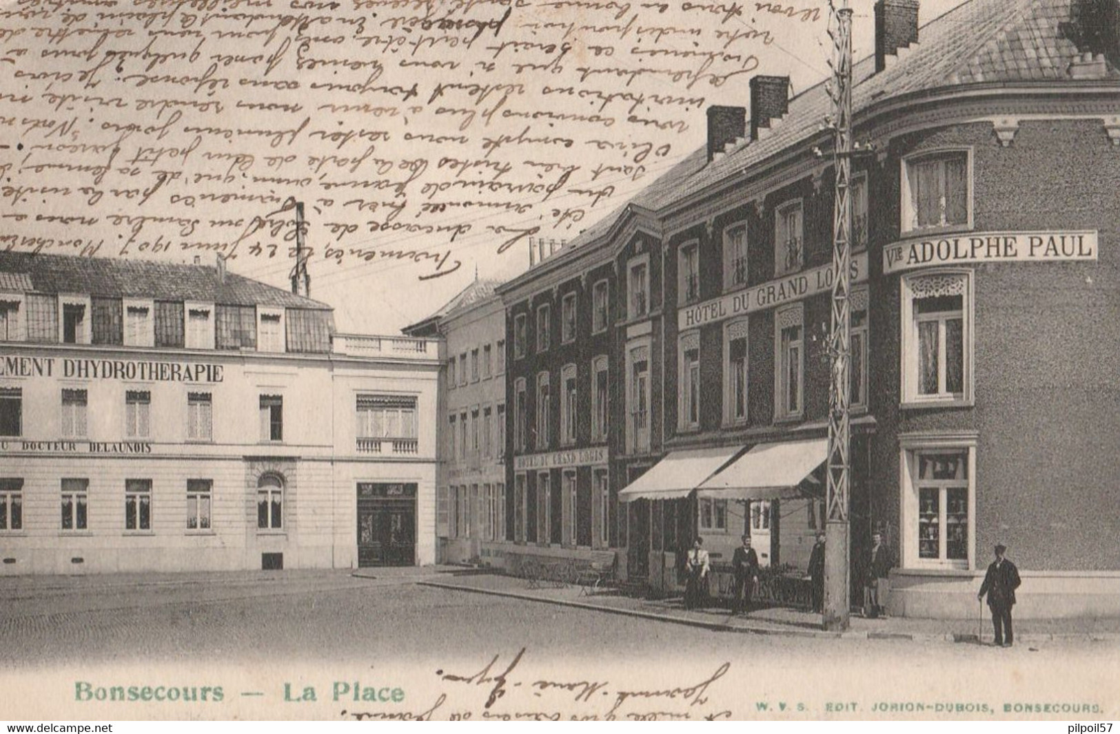 BELGIQUE - BONSECOURS - La Place - Péruwelz