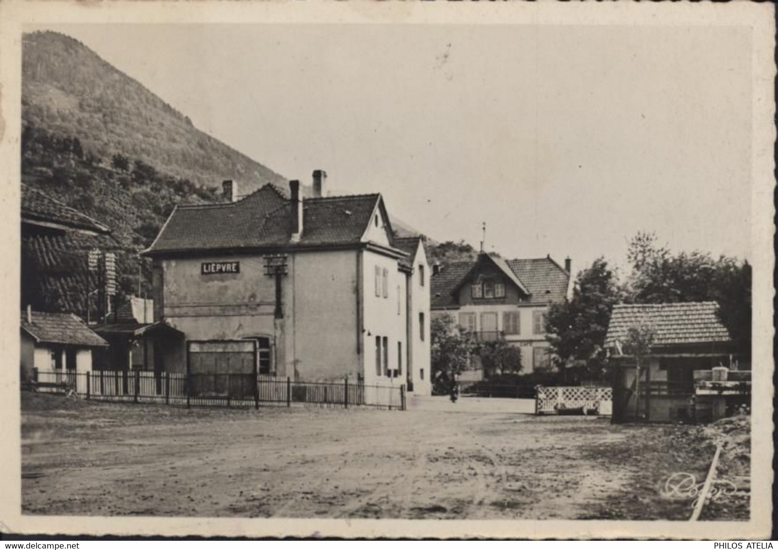 CP Carte Postale Lièpvre La Gare Haut Rhin 68 CAD 1950 - Lièpvre