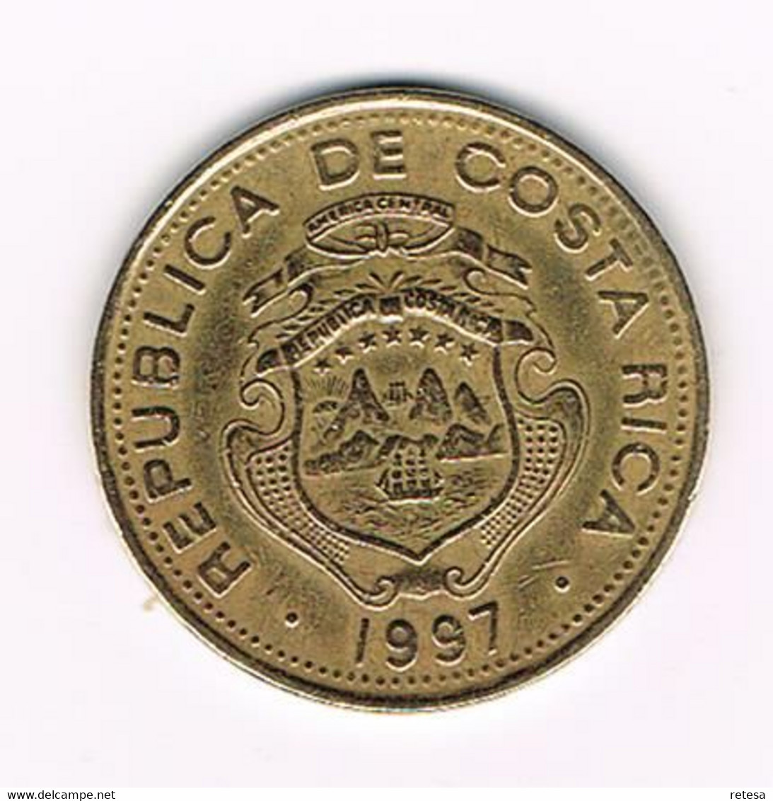 #  COSTA RICA  100 COLONES  1997 - Costa Rica