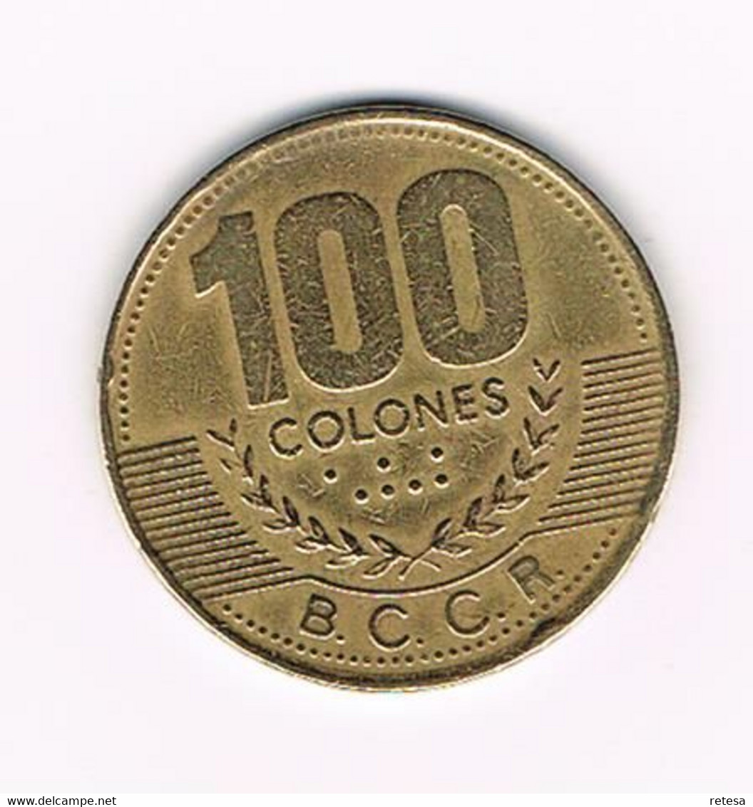 #  COSTA RICA  100 COLONES  1997 - Costa Rica