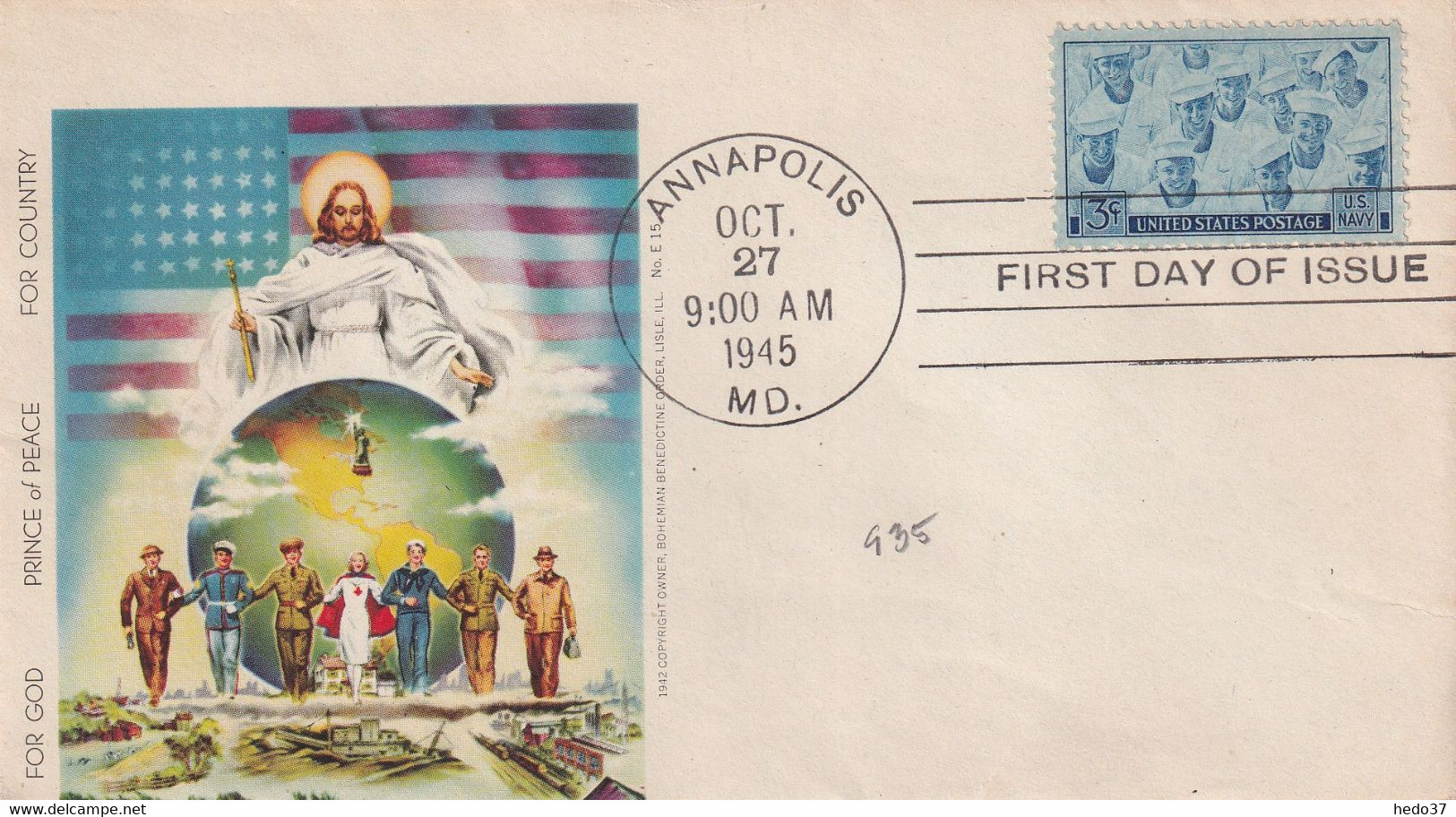 Etats Unis - Enveloppe 1er Jour - FDC - TB - 1941-1950