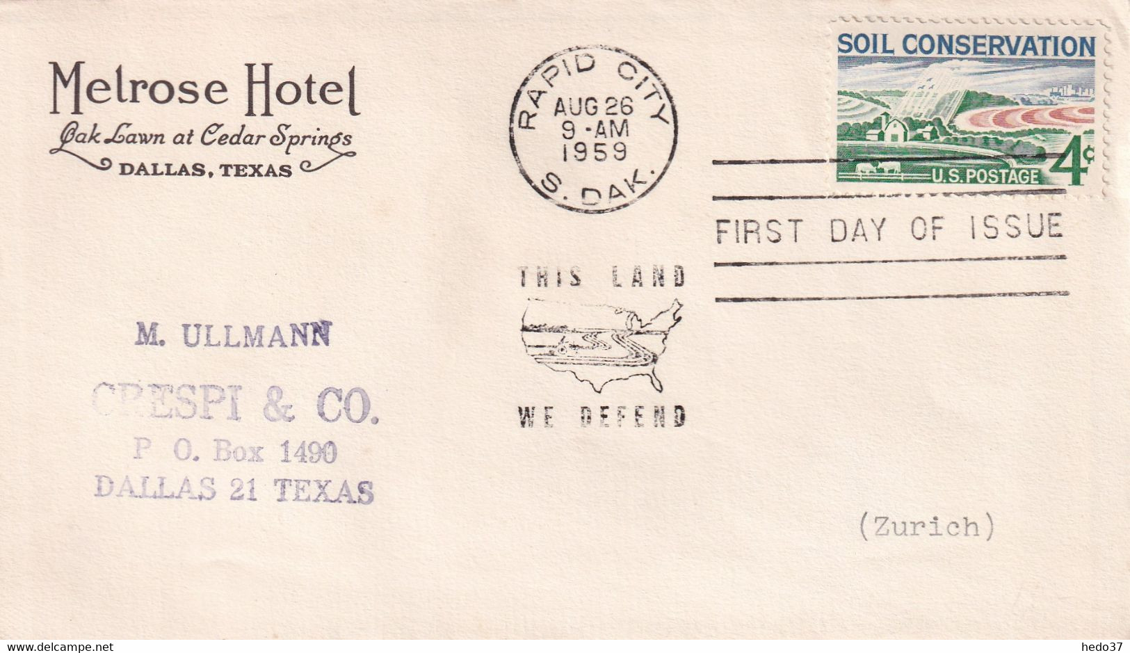 Etats Unis - Enveloppe 1er Jour - FDC - TB - 1951-1960