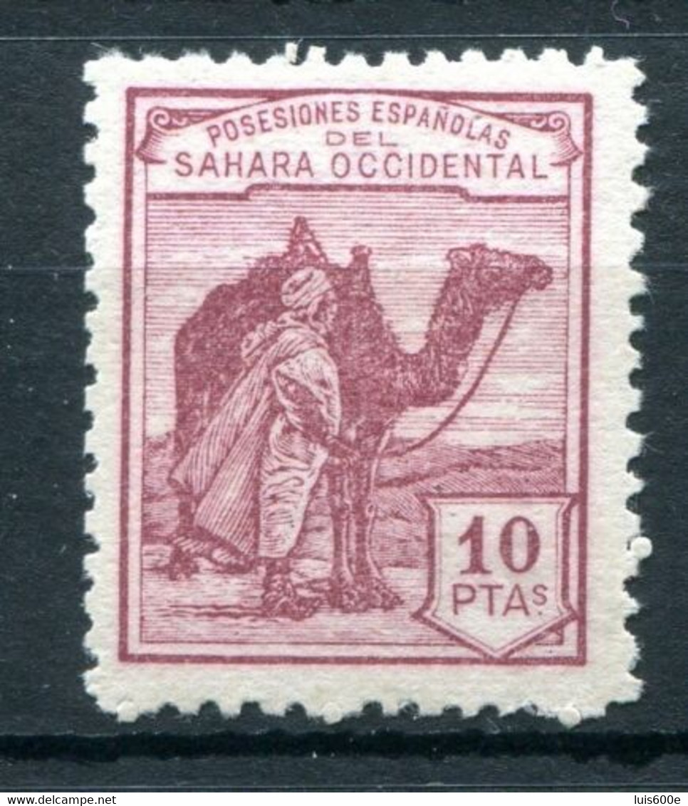 1924.SAHARA.EDIFIL 12**.NUEVO SIN FIJASELLOS(MNH).LUJO.CATALOGO 360€ - Sahara Español