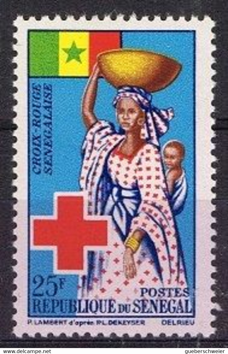 SAN 62 - SENEGAL N° 234 Neuf** Croix-Rouge - Sénégal (1960-...)