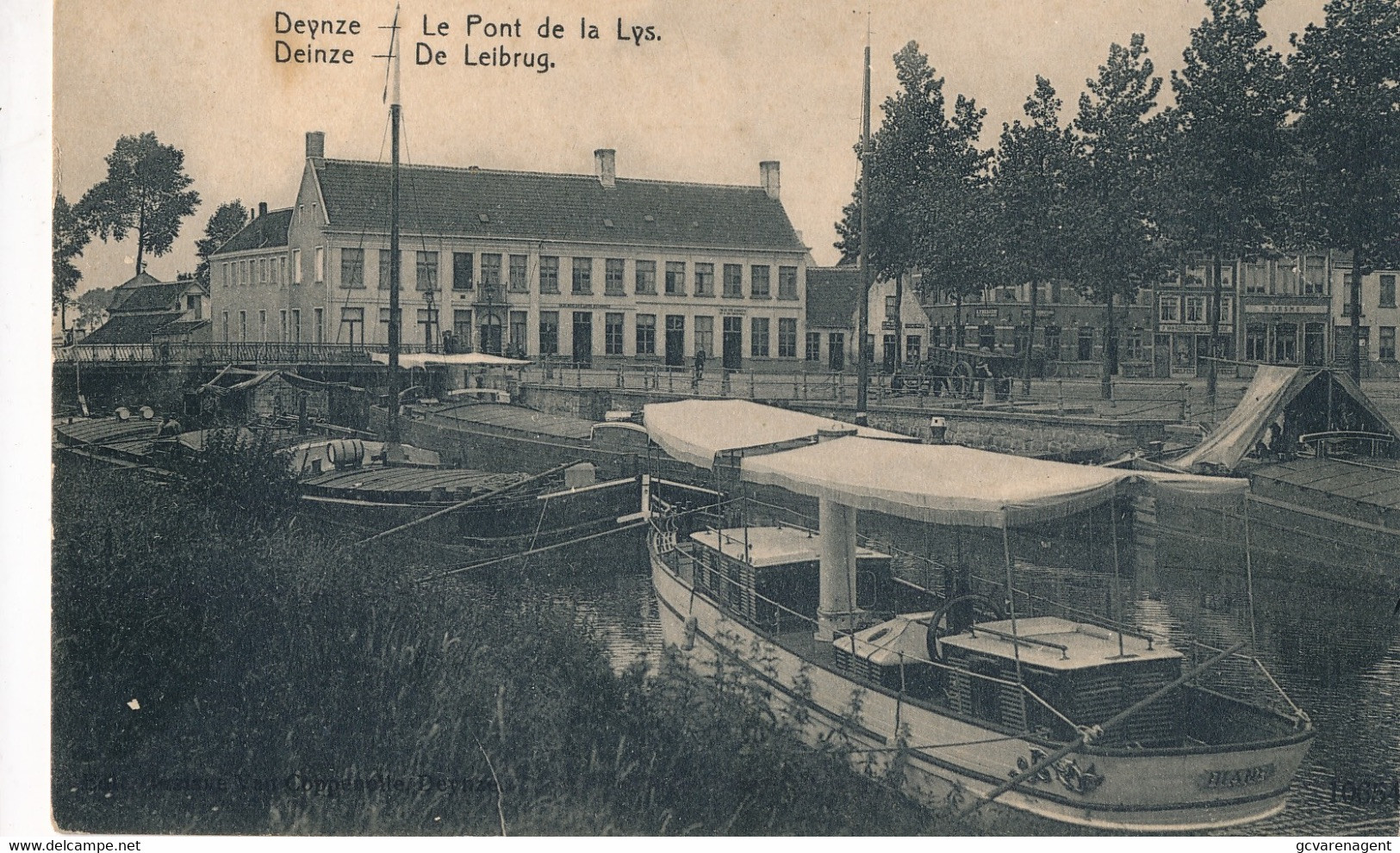 DEINZE  =  LE PONT DE LA LYS       2 SCANS - Deinze