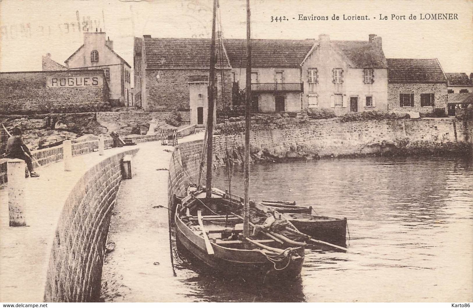 Lomener , Ploemeur * Le Port * Environs De Lorient - Plömeur