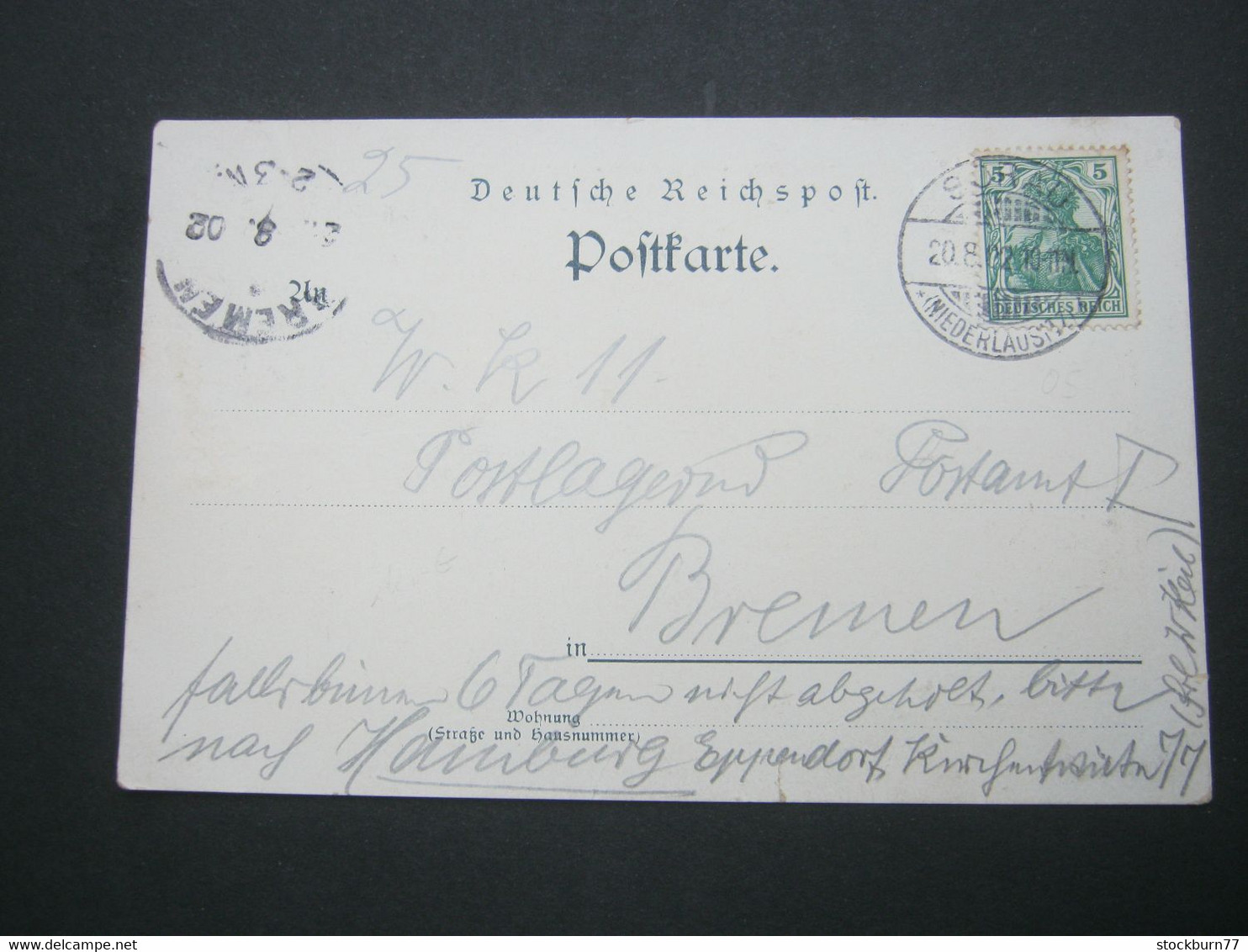 SORAU , Gasthof Rosenkranz , Seltene Ansichtskarte Um 1902 - Schlesien