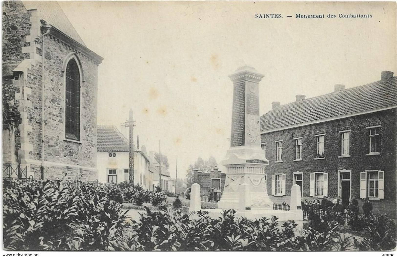 Saintes   *  Monument Des Combattants - Tubize