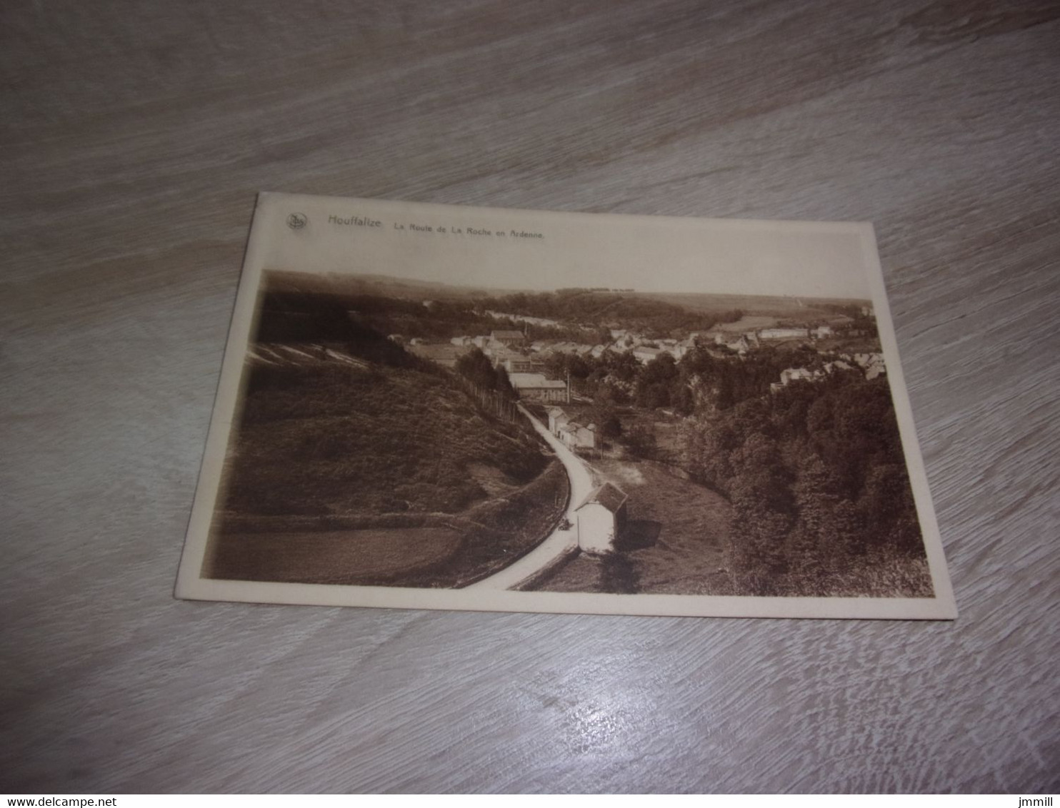 Carte Postale Houffalize La Route De La Roche En Ardenne - Houffalize