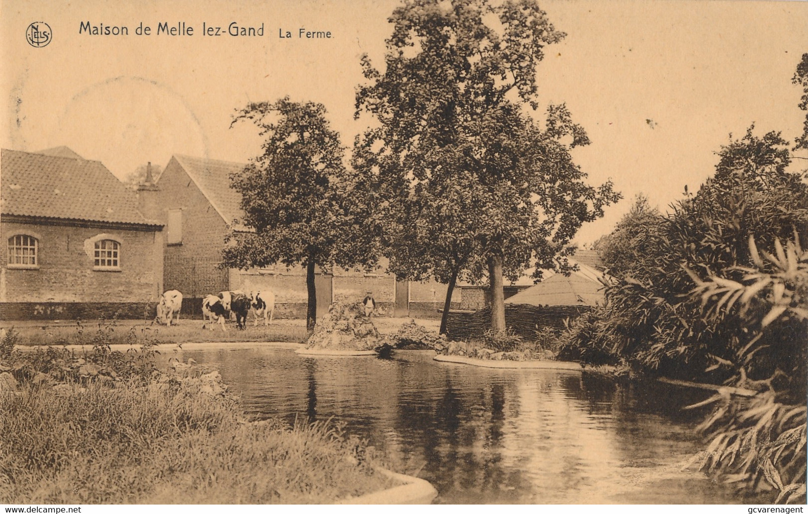 MELLE  MAISON DE MELLE - LA FERME       2 SCANS - Melle