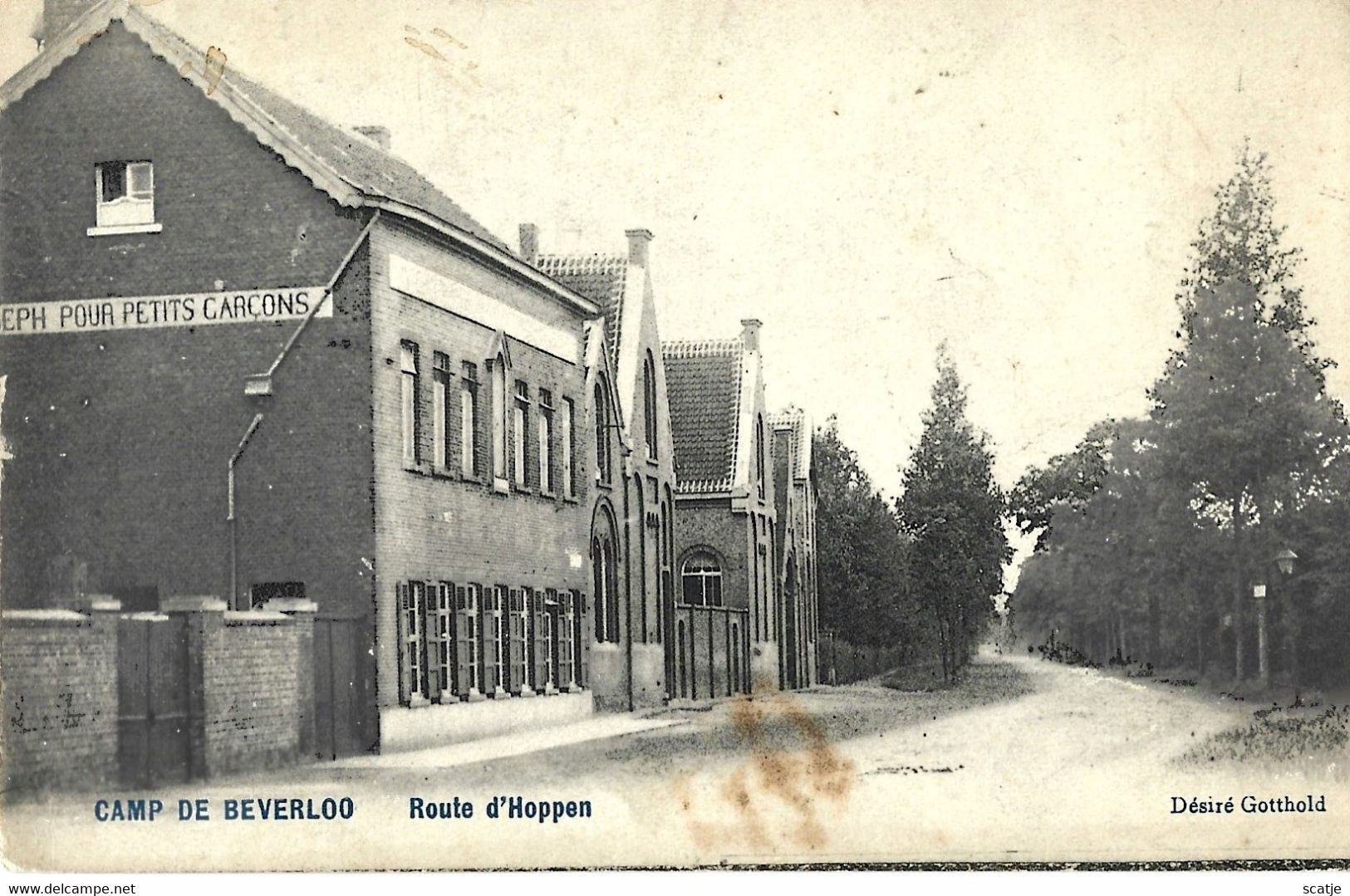 Camp De Beverloo   -   Route D'Hoppen - Leopoldsburg (Kamp Van Beverloo)