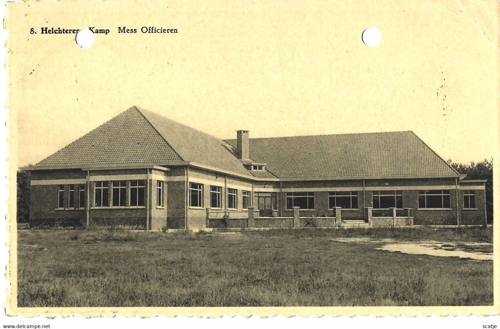 Helchteren - Kamp   Mess Officieren   -   1965  Twee Gaatjes  Naar   Schepdaal - Houthalen-Helchteren