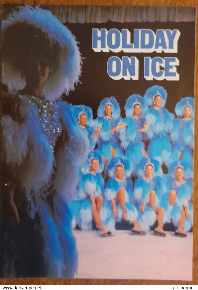 Holiday On Ice Programme Program Ice Revue Sur Glace Sul Ghiaccio Rare - Programme