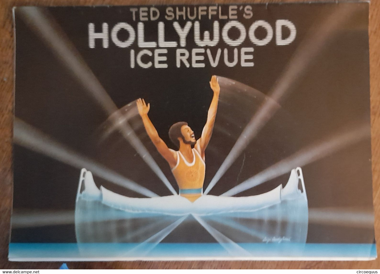 Hollywood Ice Revue Programme Program  Sur Glace Sul Ghiaccio Rare - Programme