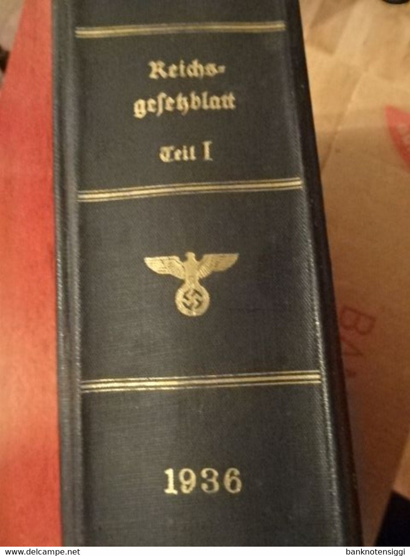 Reichsgesetzblätter Jahrgang Nr.1 - 111  1938 - Politique Contemporaine