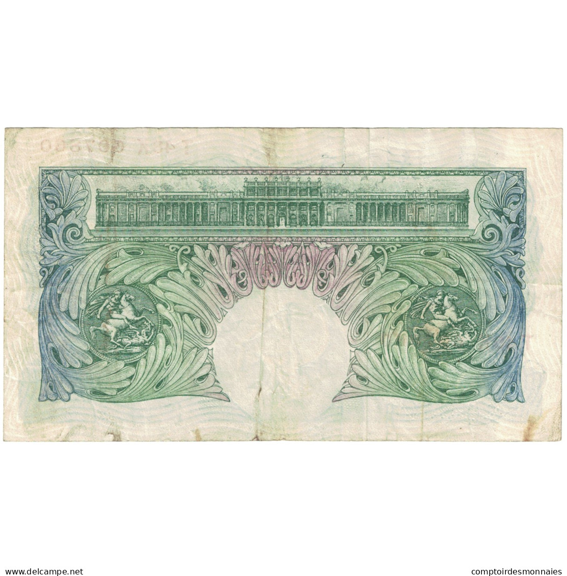 Billet, Grande-Bretagne, 1 Pound, 1955-1960, KM:369c, TB - 1 Pound
