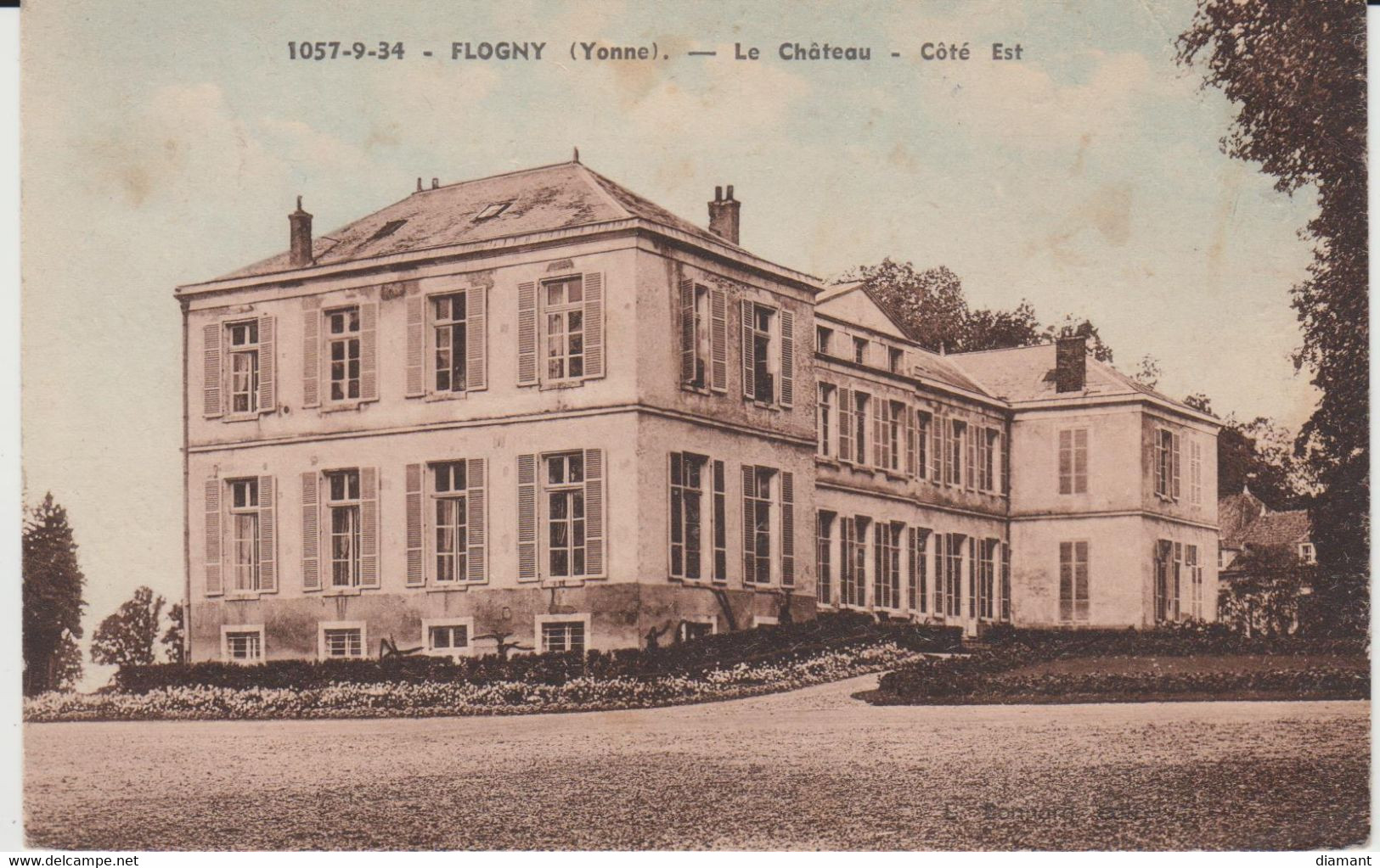 FLOGNY (89) - Le Château - Côté Est - état Correct - Flogny La Chapelle