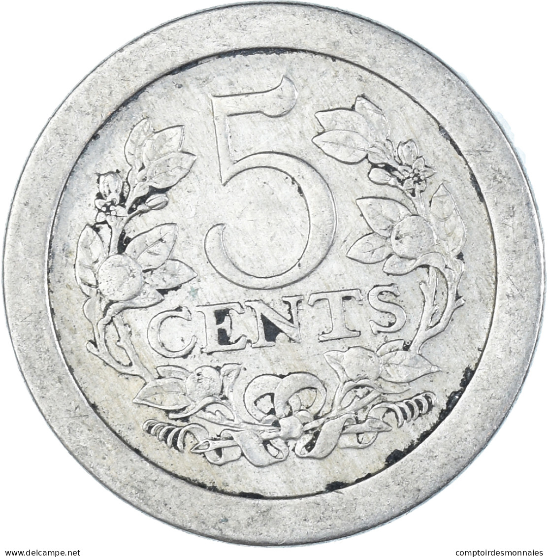 Monnaie, Pays-Bas, 5 Cents, 1907 - 5 Centavos