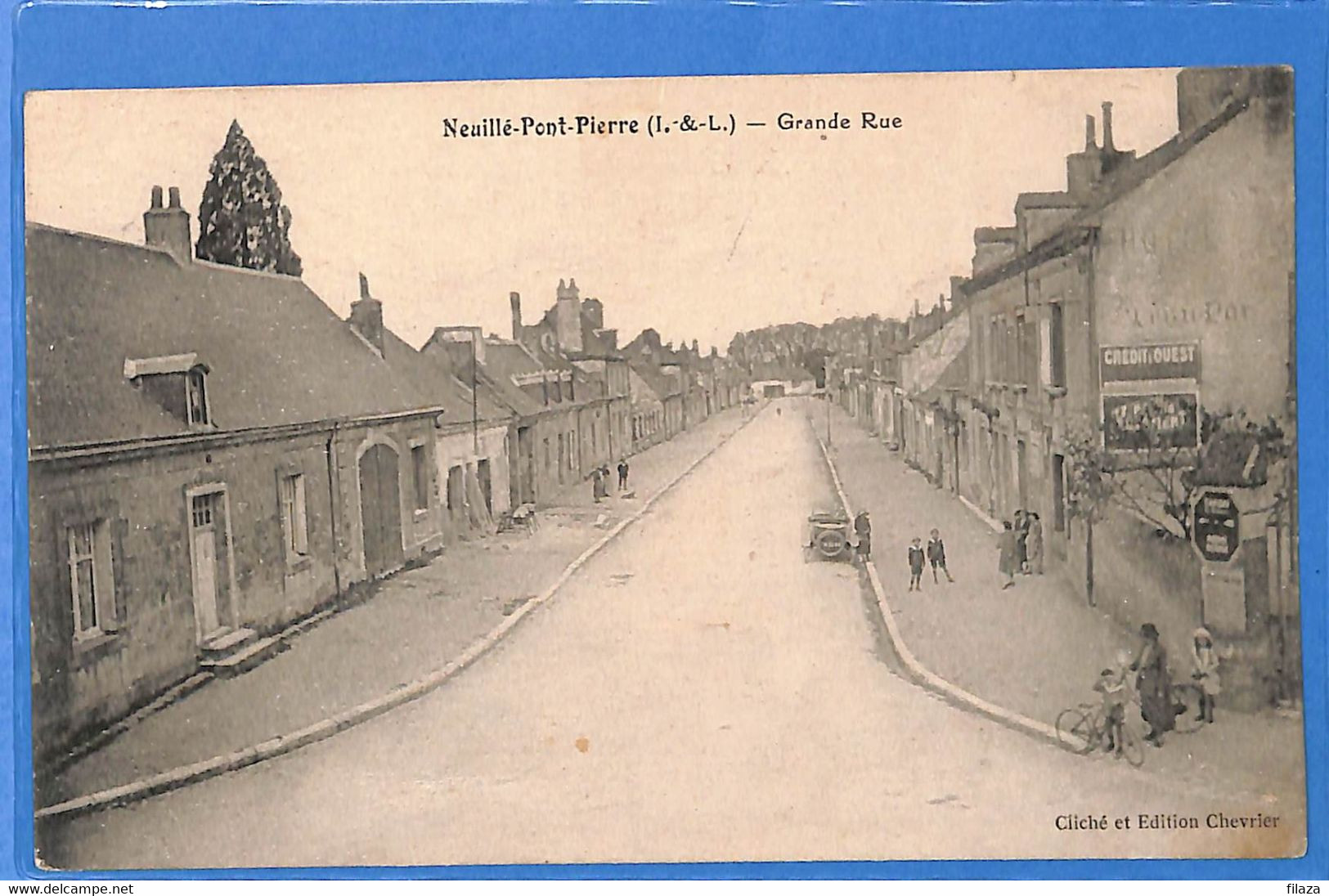 37 - Indre Et Loire - Neuillé-Pont-Pierre - Grande Rue (N11543) - Neuillé-Pont-Pierre