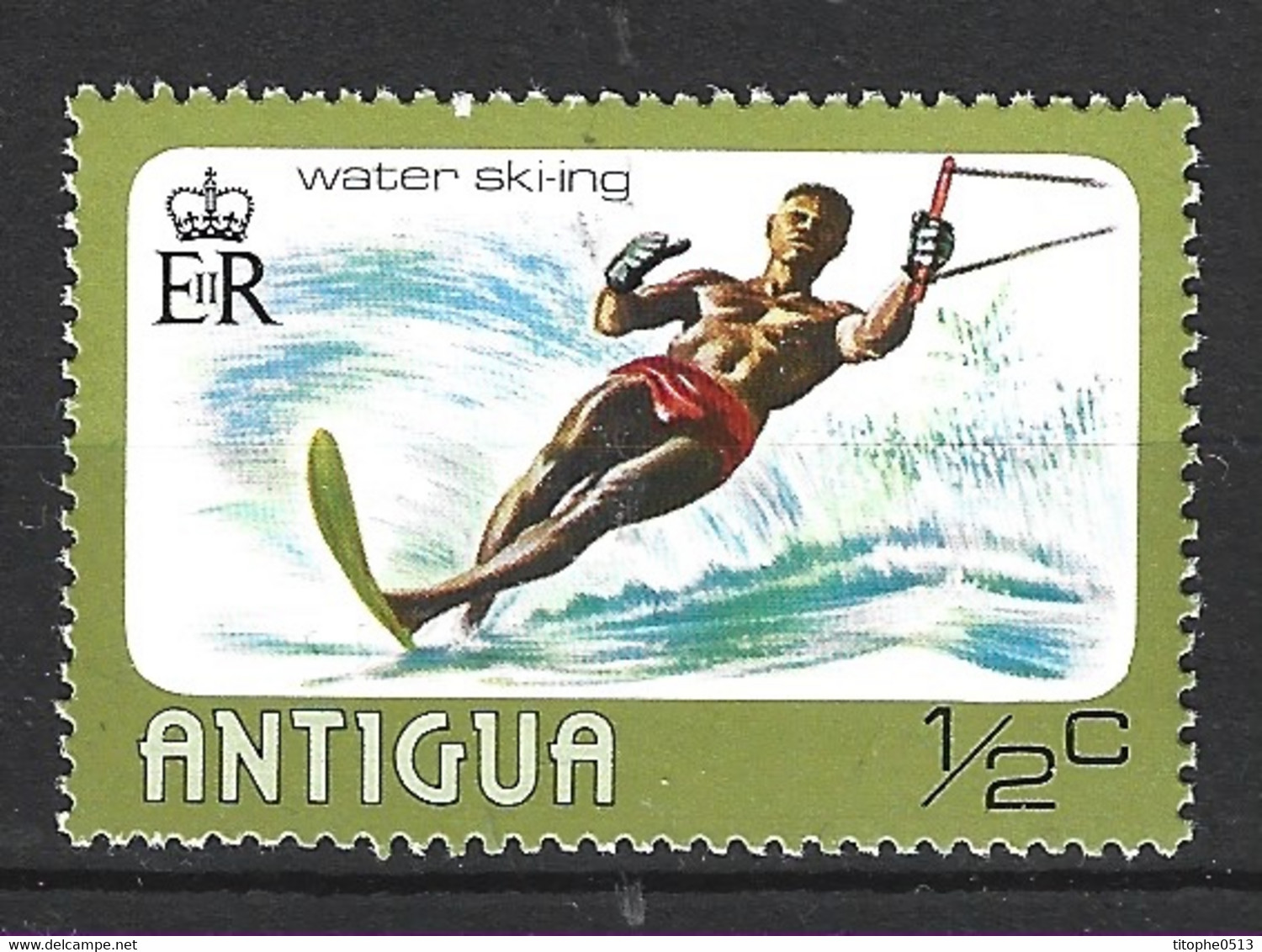 ANTIGUA. N°429 De 1976. Ski Nautique. - Ski Náutico