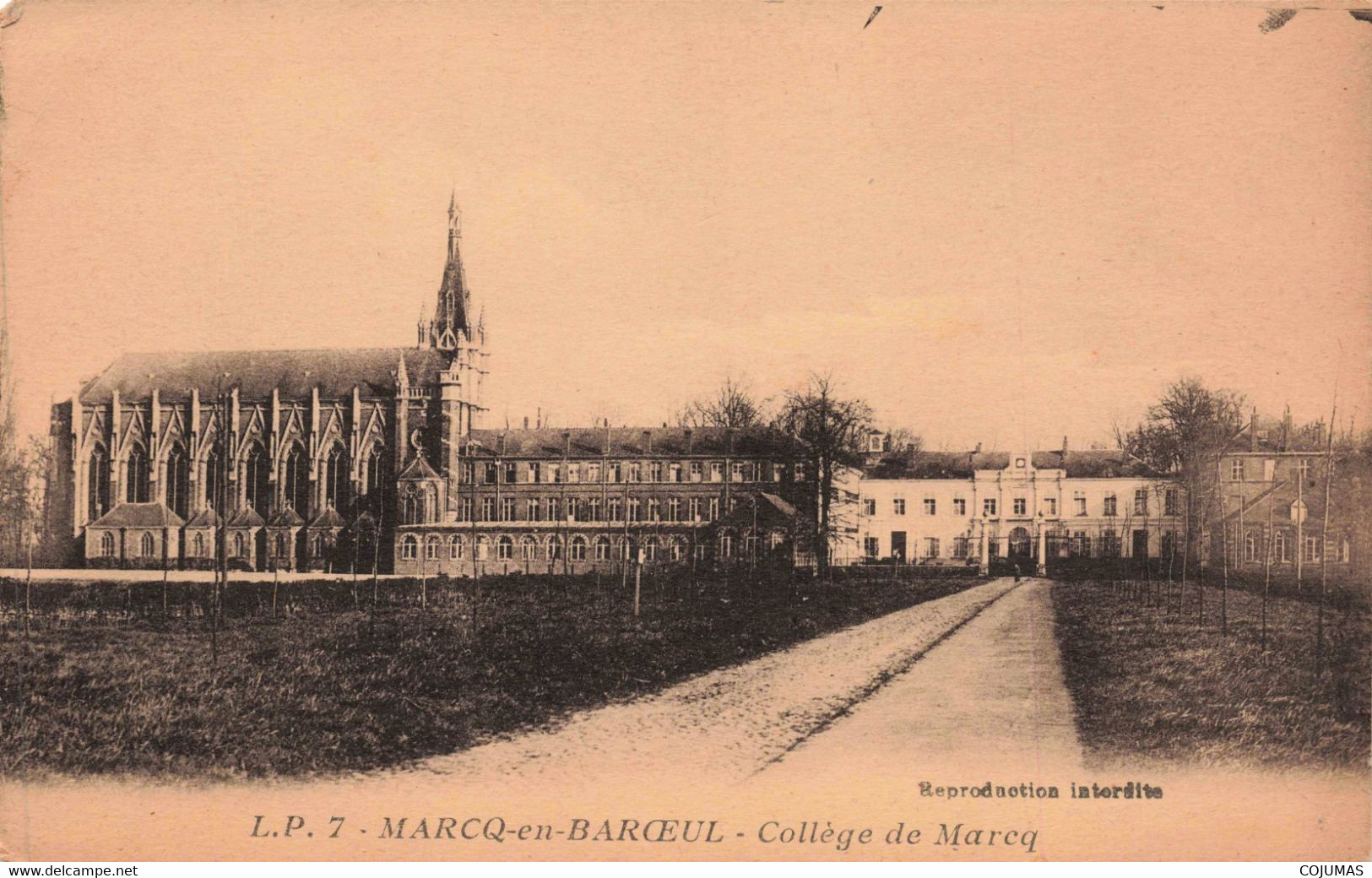 59 - MARCQ EN BAROEUL - S07485 - Collège De Marcq -L1 - Marcq En Baroeul