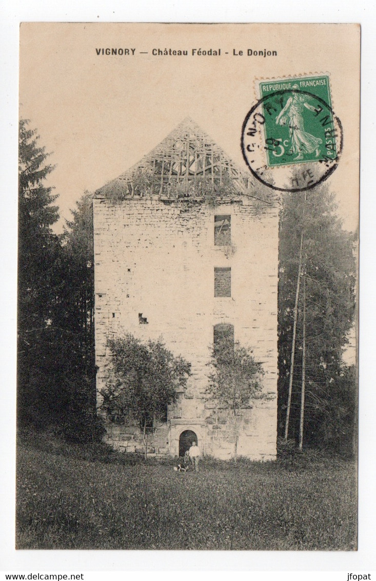 52 HAUTE MARNE- VIGNORY Château Féodal, Le Donjon - Vignory