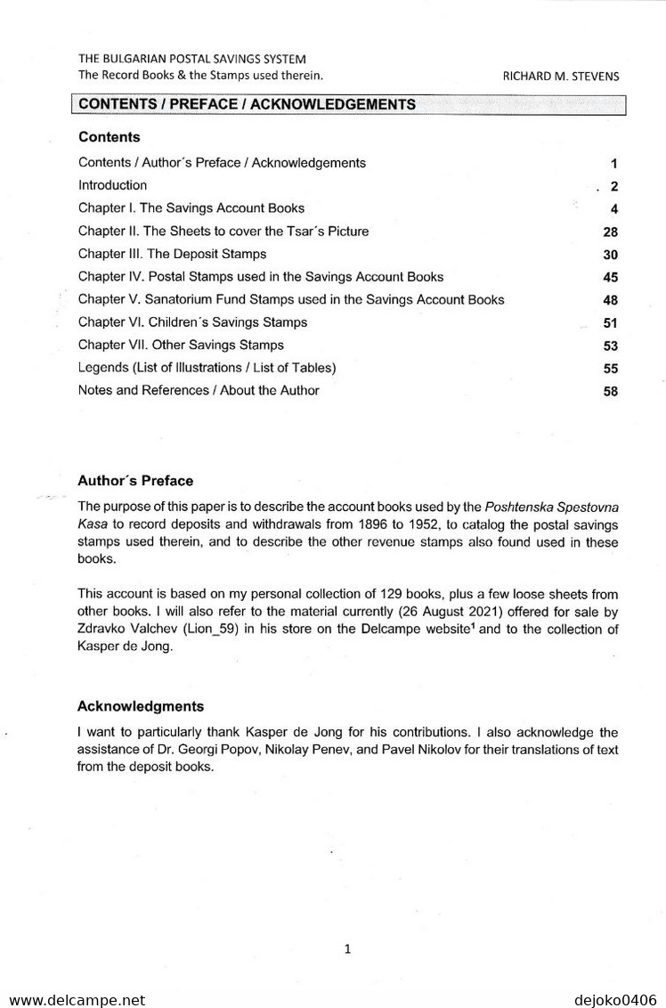 Bulgaria Saving Books & Revenues Handbook & Catalogue - Bulgarie Fiscaux - Bulgarien Sparbuch & Fiskalmarken Katalog - Handbücher