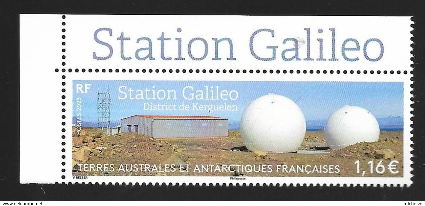 TAAF 2023 - Yv N° 1027 ** - Station Galileo - Unused Stamps