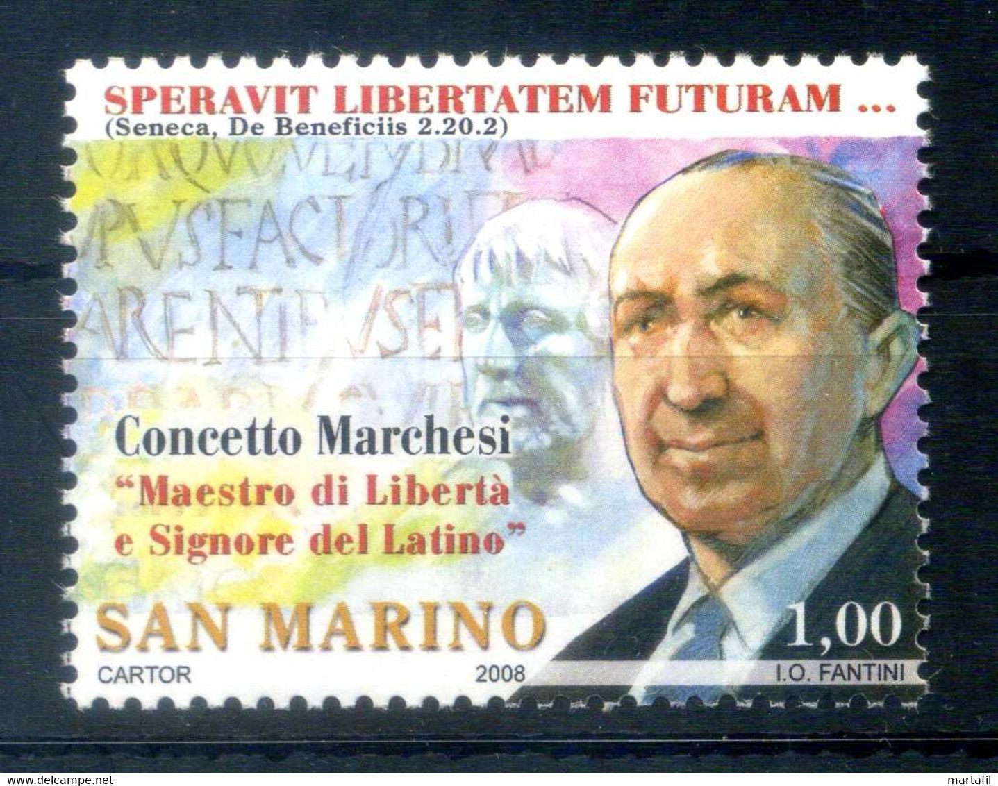 2008 SAN MARINO SET MNH ** 2183 Concetto Marchesi - Ongebruikt