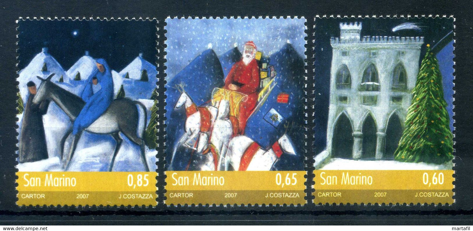 2007 SAN MARINO SET MNH ** - Unused Stamps