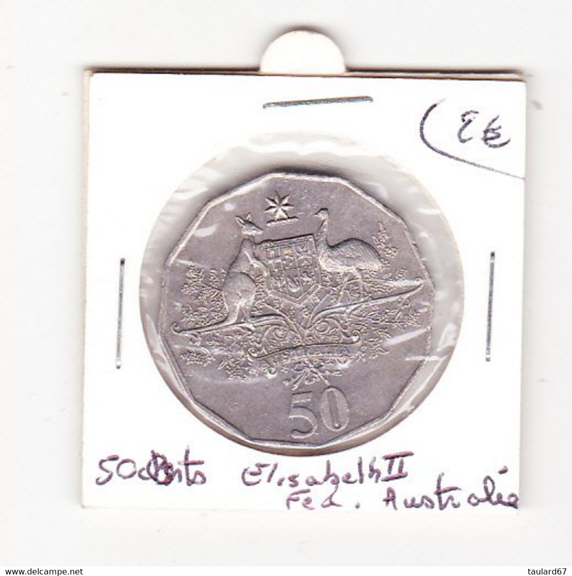 50 Cents Elisabeth II 2001 Féd. Australie - 50 Cents