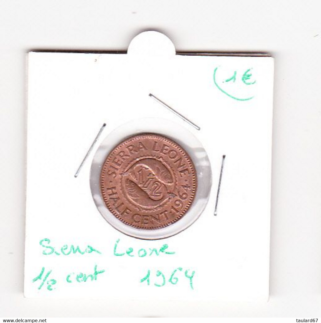 Sierra Leone 1/2 Cent 1964 - Sierra Leone