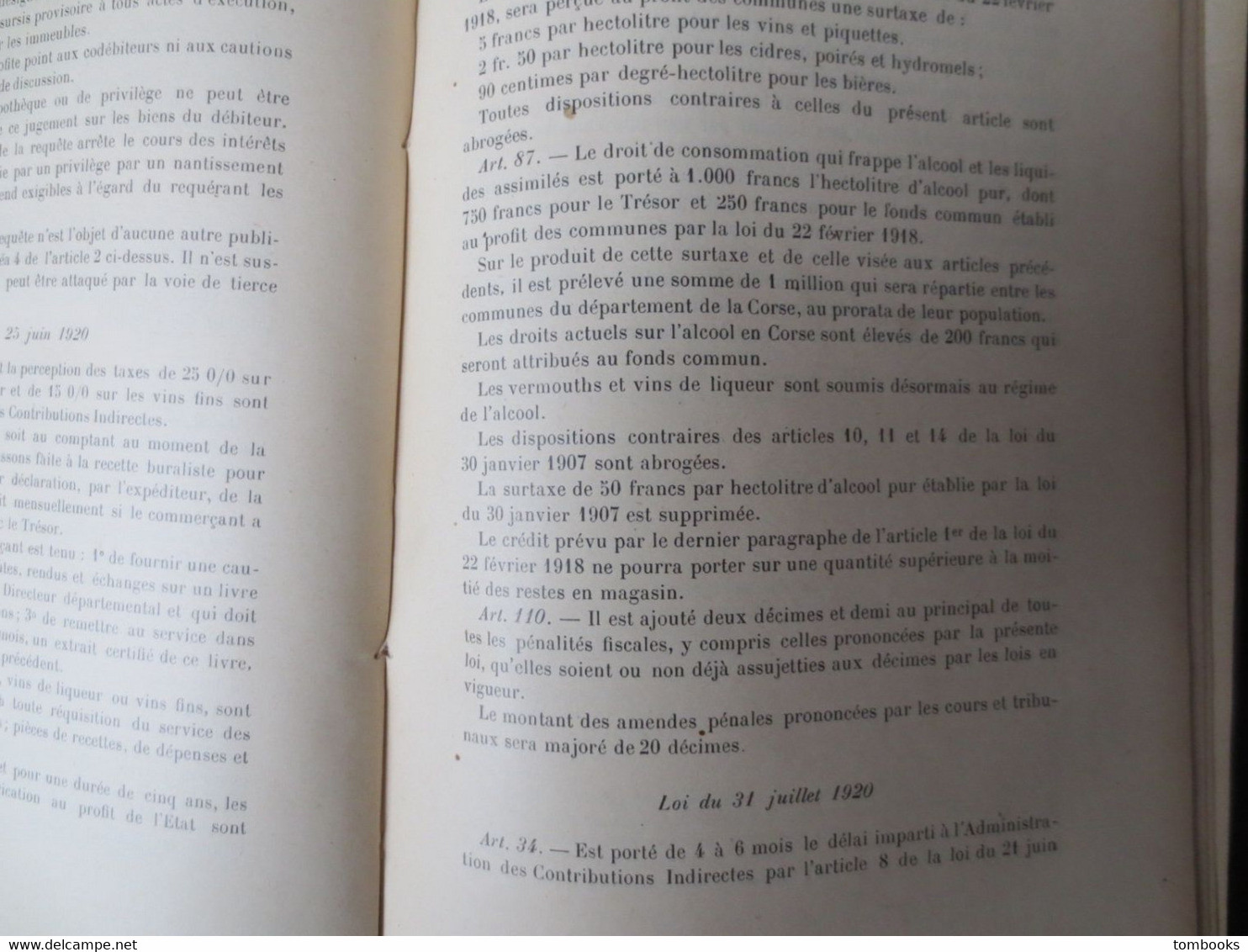 La Régie Et Le Commerce Des Boissons - Droits Et Obligations Des Marchands En Gros Et Des Débitants - Henry Turpin - - Diritto