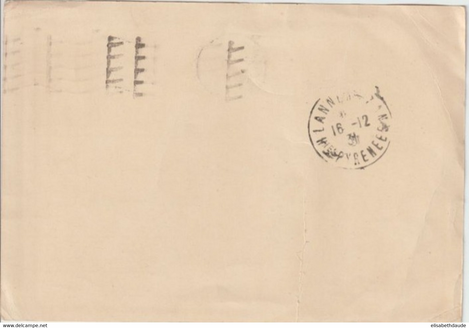 BELGIQUE - 1931 - CARTE ENTIER ILLUSTREE BILDPOSTKARTE "NOËL" De BRUXELLES => LANNEMEZAN (HAUTES PYRENEES) - Tarjetas Ilustradas (1971-2014) [BK]