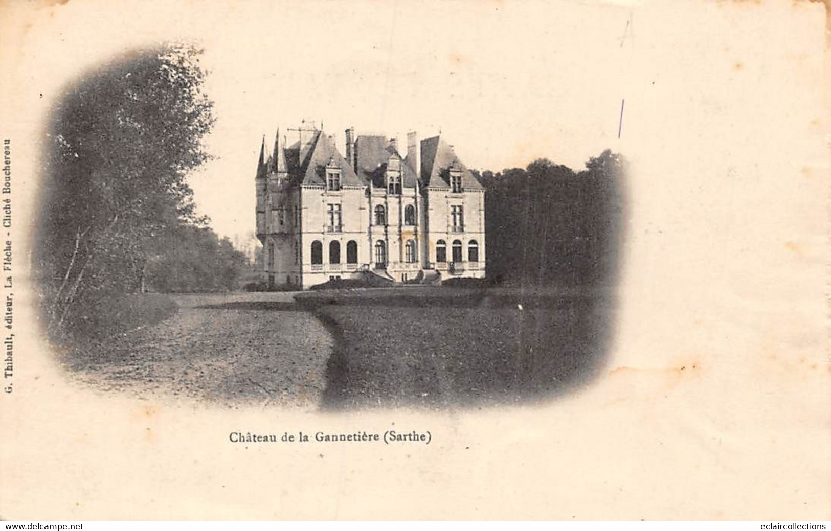 Le Lude     72      .Château De La Gannetière      -  2  -   (voir Scan) - Sonstige & Ohne Zuordnung