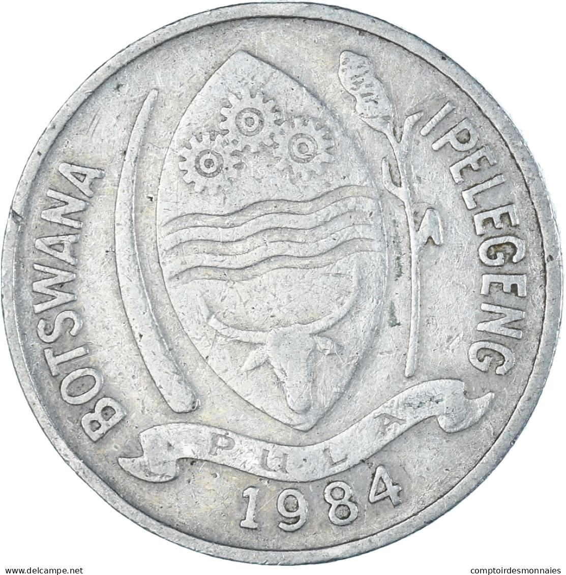 Monnaie, Botswana, 10 Thebe, 1984 - Botswana