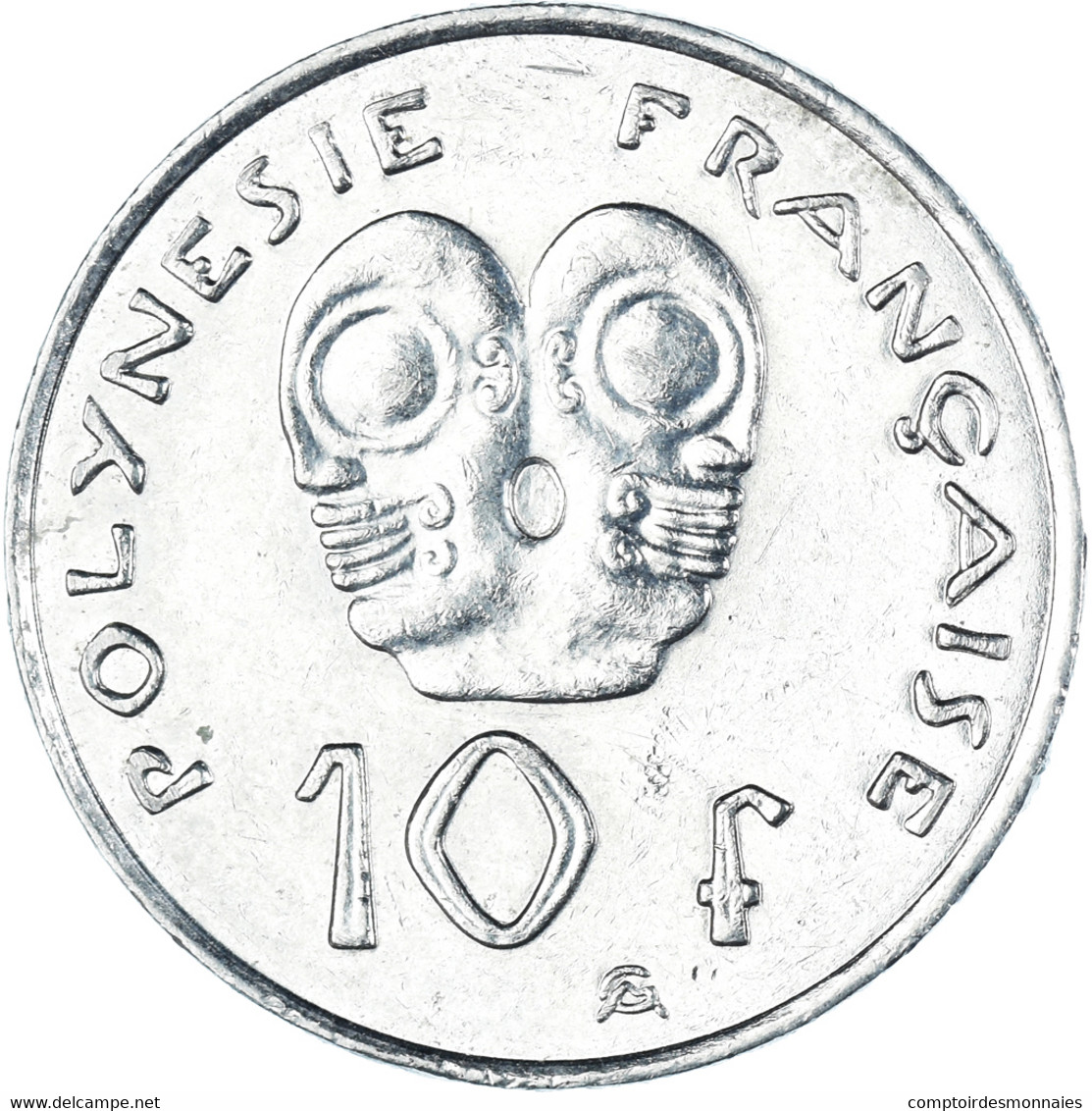 Monnaie, Polynésie Française, 10 Francs, 2003 - Frans-Polynesië