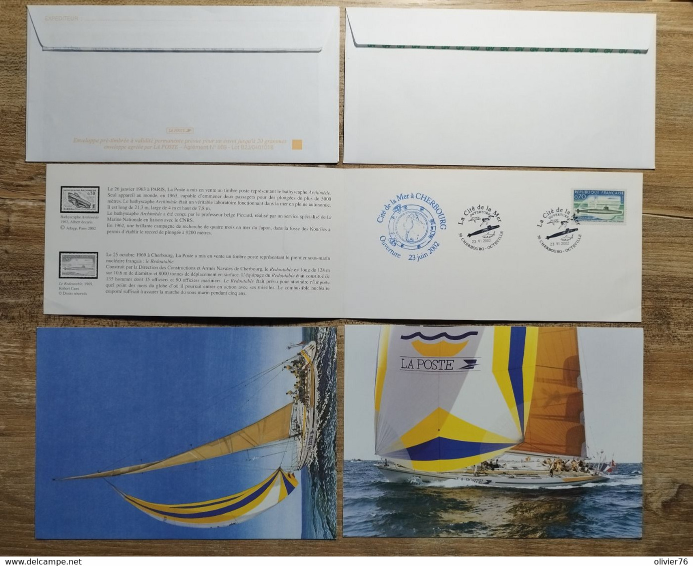 Lot Enveloppes Et Cartes Transport Maritime, Voile, Mer, Cherbourg - Lots Et Collections : Entiers Et PAP