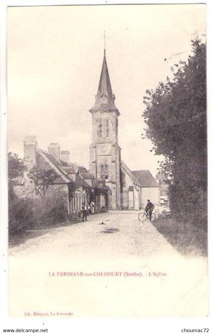 (72) 308, La Fresnaye Sur Chedouet, Métayer, L'Eglise - La Fresnaye Sur Chédouet