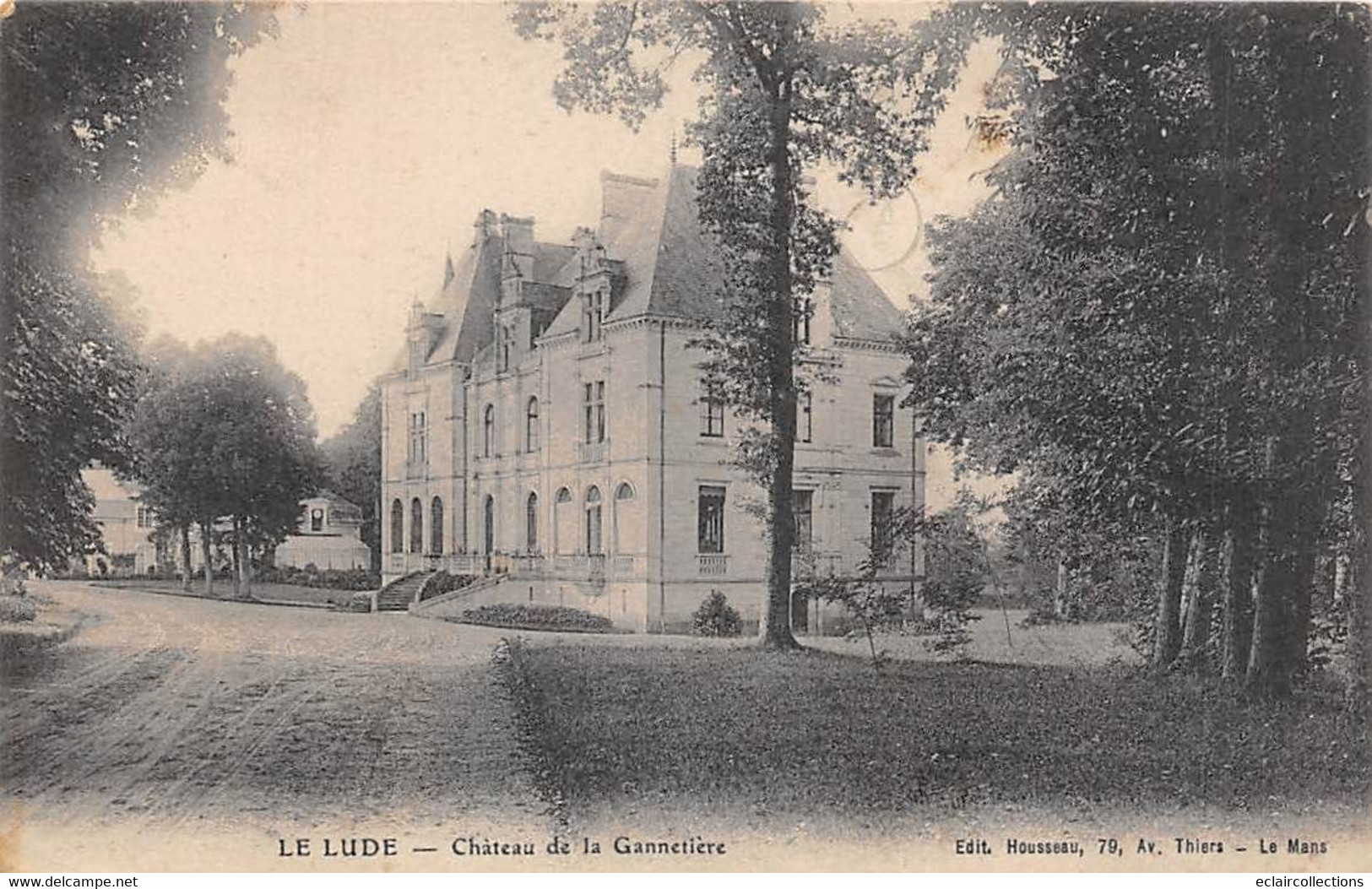 Le Lude      72    Château De La Gannetière  (voir Scan) - Otros & Sin Clasificación